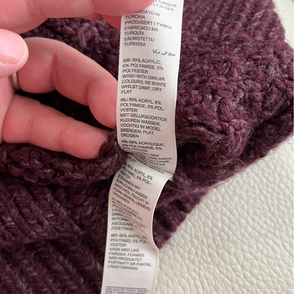 NWT - Fat Face Women’s Cable Knit High Neck Sweater - US 10/L - Picture 10 of 10